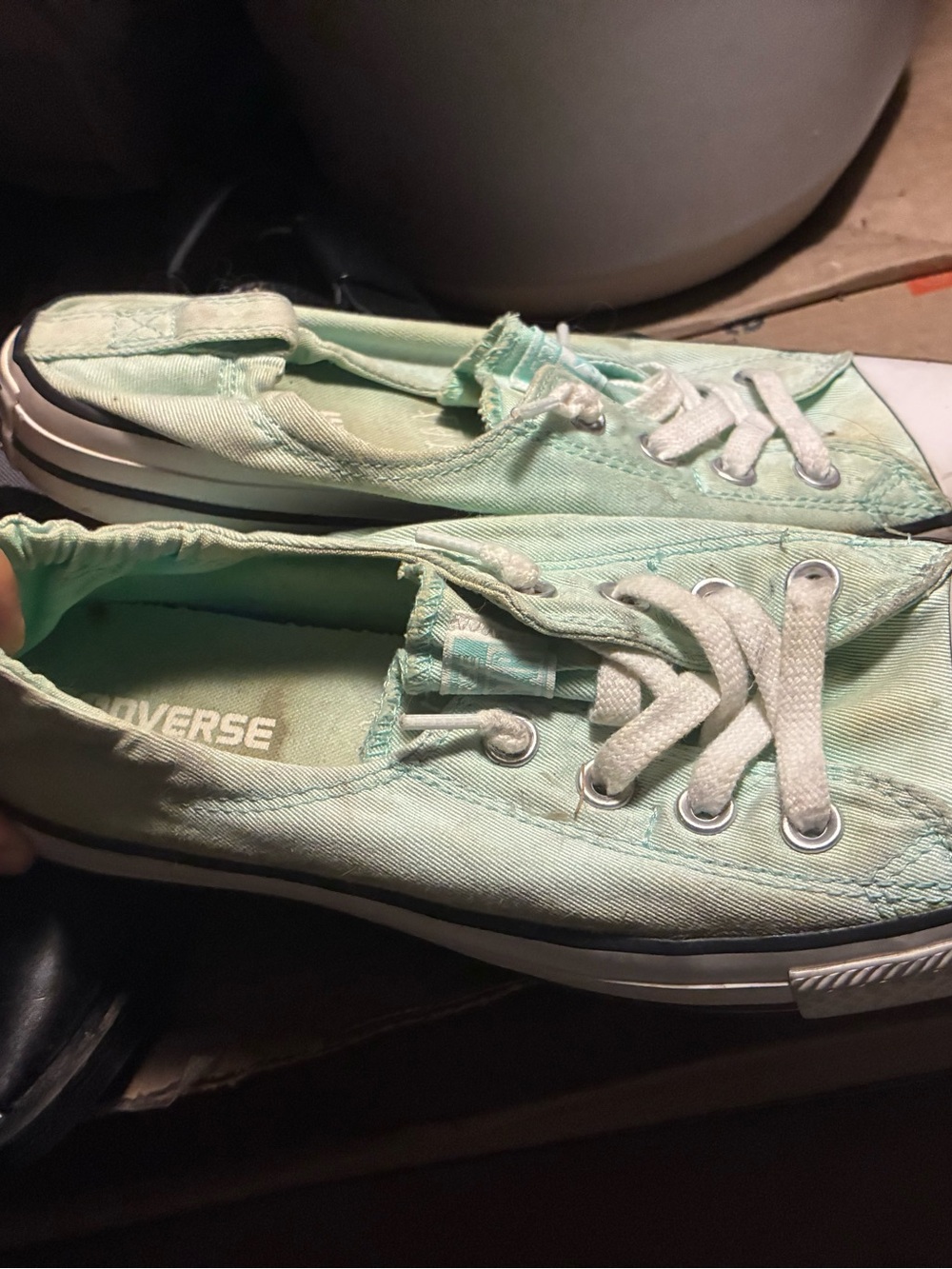 Converse Slip-On Low Top Sneakers - Mint